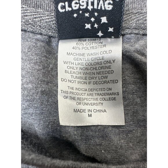 Creative Apparel Shirt Women Medium UK Wildcats Blue Gray Stripe Sports Fan Wear - Picture 5 of 7